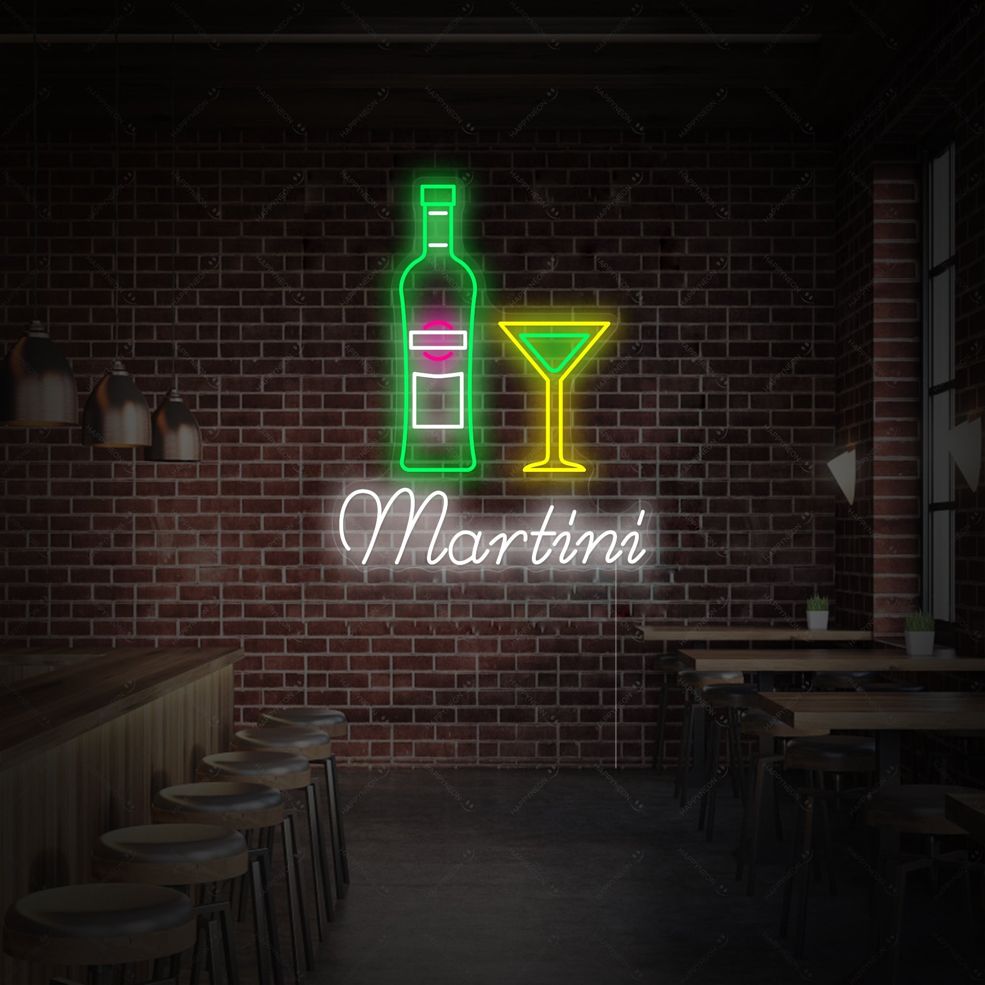 "Martini" Neonschild