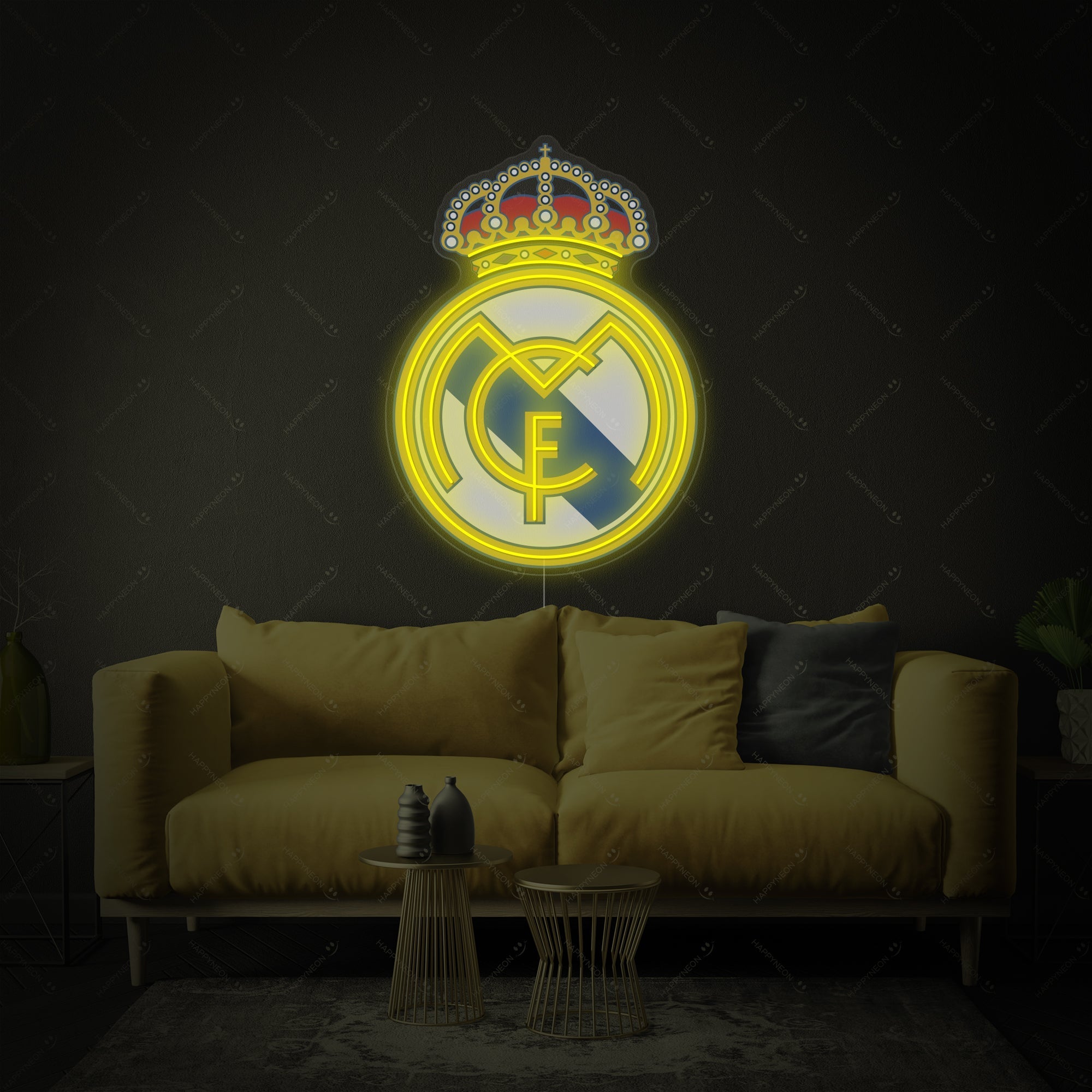 "Real Madrid-Logo" Neonschild